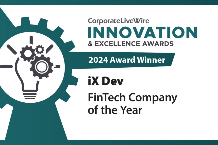 iX Dev wins Fintech Company of the Year 2024
